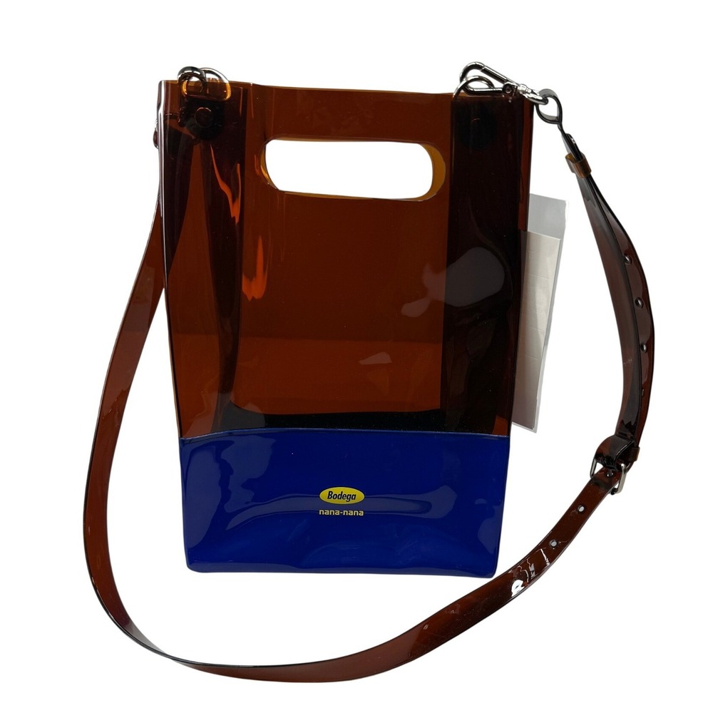 A4 For Bodega Brown Blue Nana Tote Bag‎ New